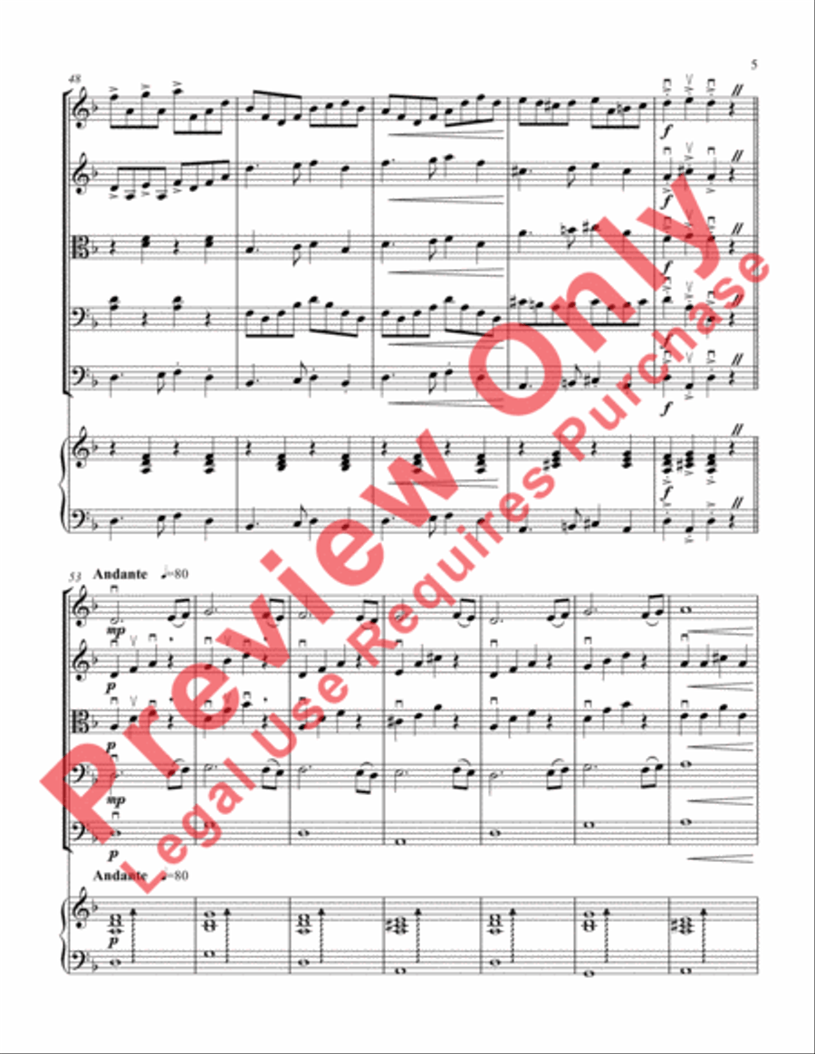 Charming Czárdás Charming Czárdás String Orchestra scores gallery preview page 8