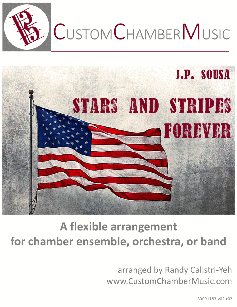 Sousa Stars and Stripes Forever (Flexible Ensemble) Small Ensemble scores gallery preview page 1
