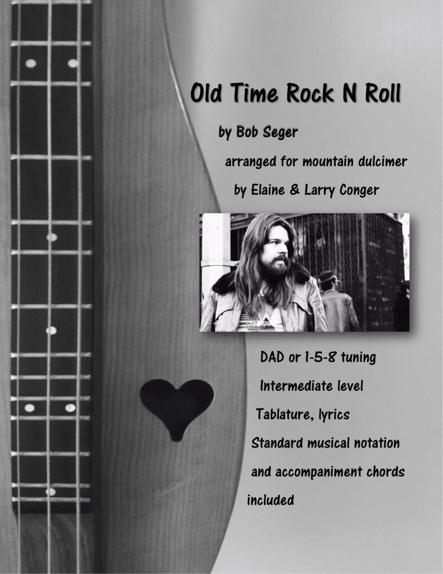 Old Time Rock & Roll Dulcimer scores gallery preview page 1