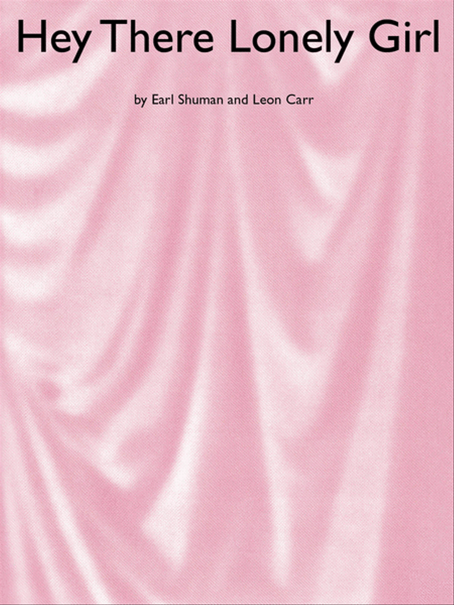 Hey There Lonely Girl Piano, Vocal, Guitar scores gallery preview page 1