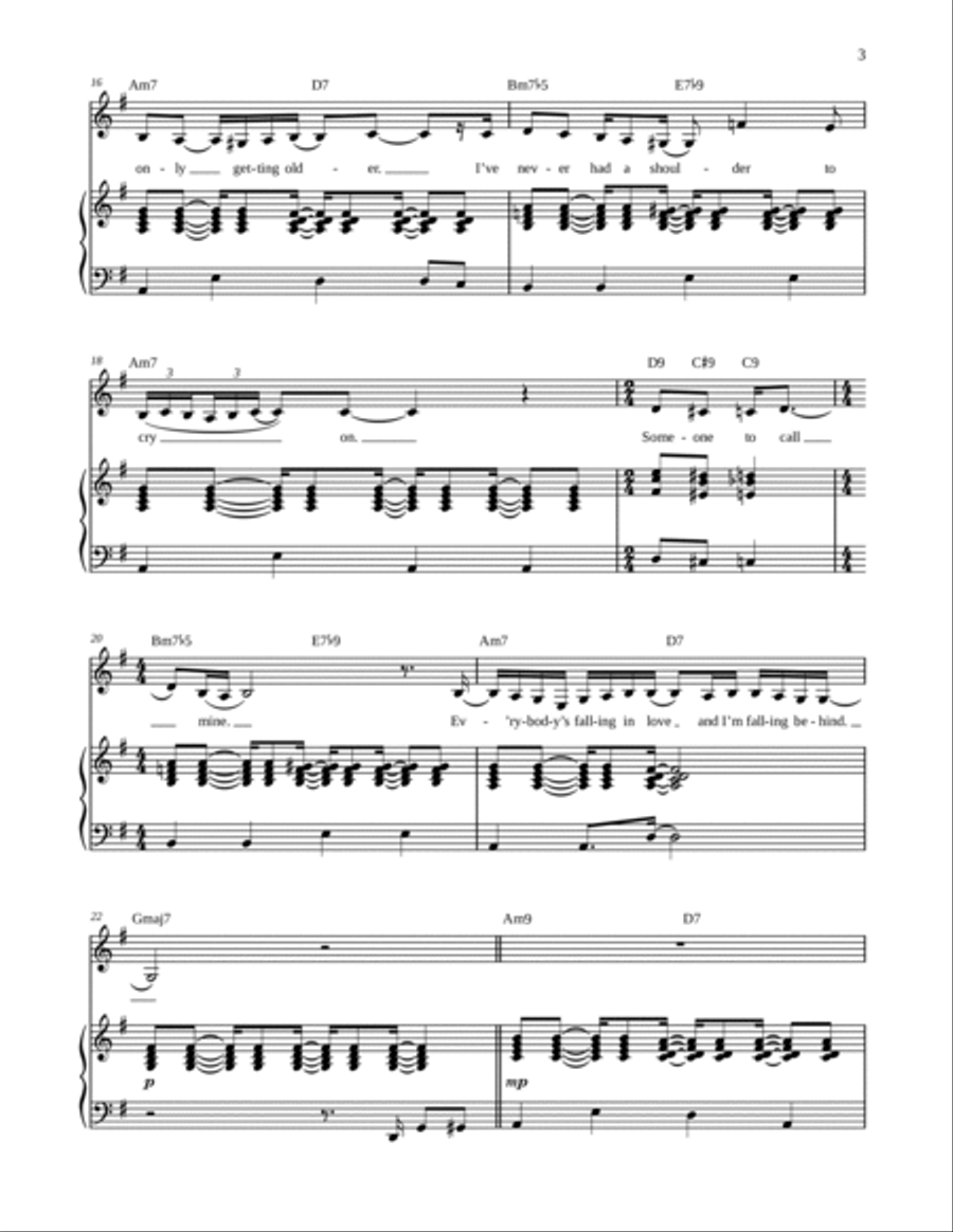 Falling Behind Voice scores gallery preview page 3