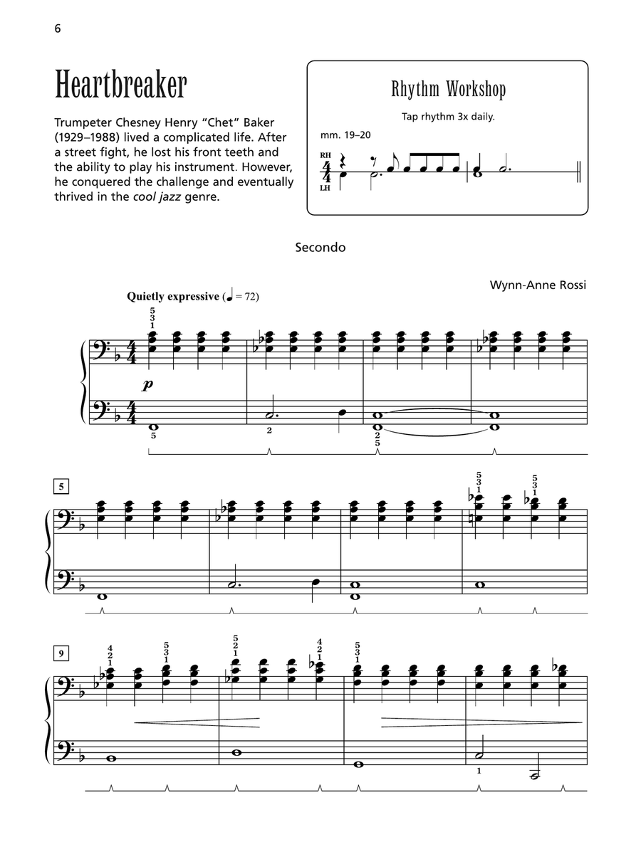 Heartbreaker - Piano Duet (1 Piano, 4 Hands) 1 Piano, 4-Hands scores gallery preview page 1