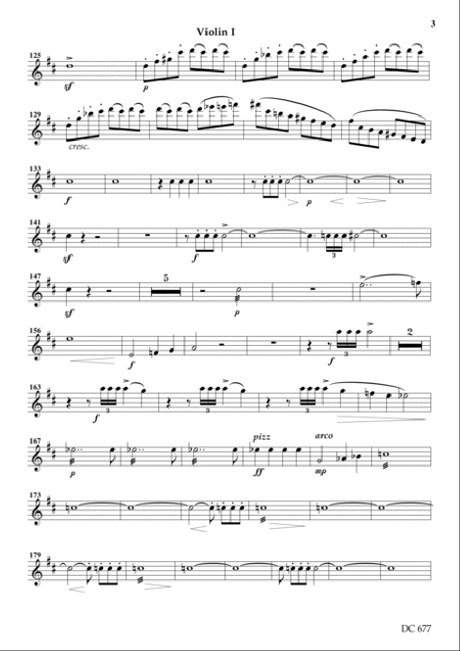 String Quartet No 0 - PARTS String Quartet scores gallery preview page 3