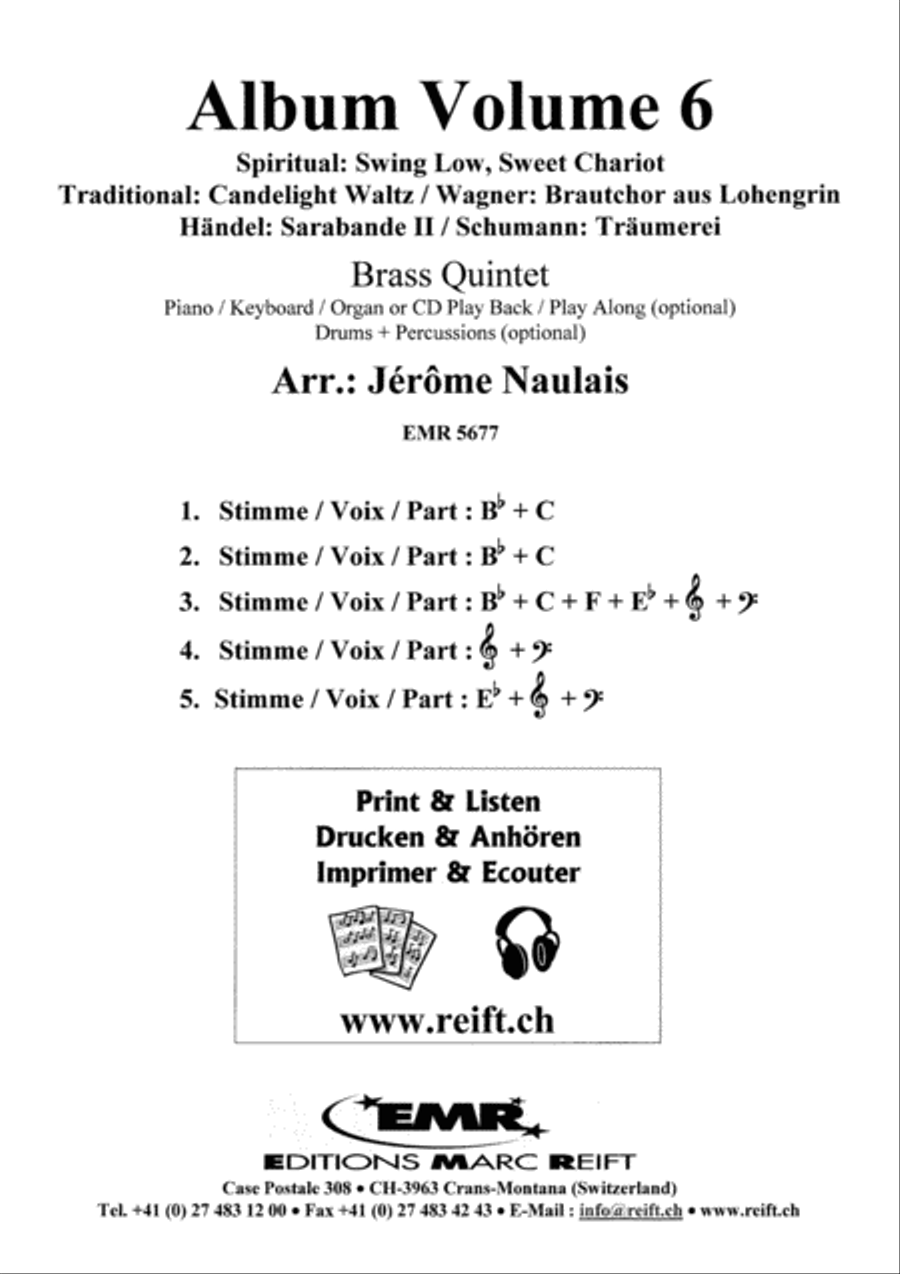 Album Volume 6 Brass Band scores gallery preview page 2
