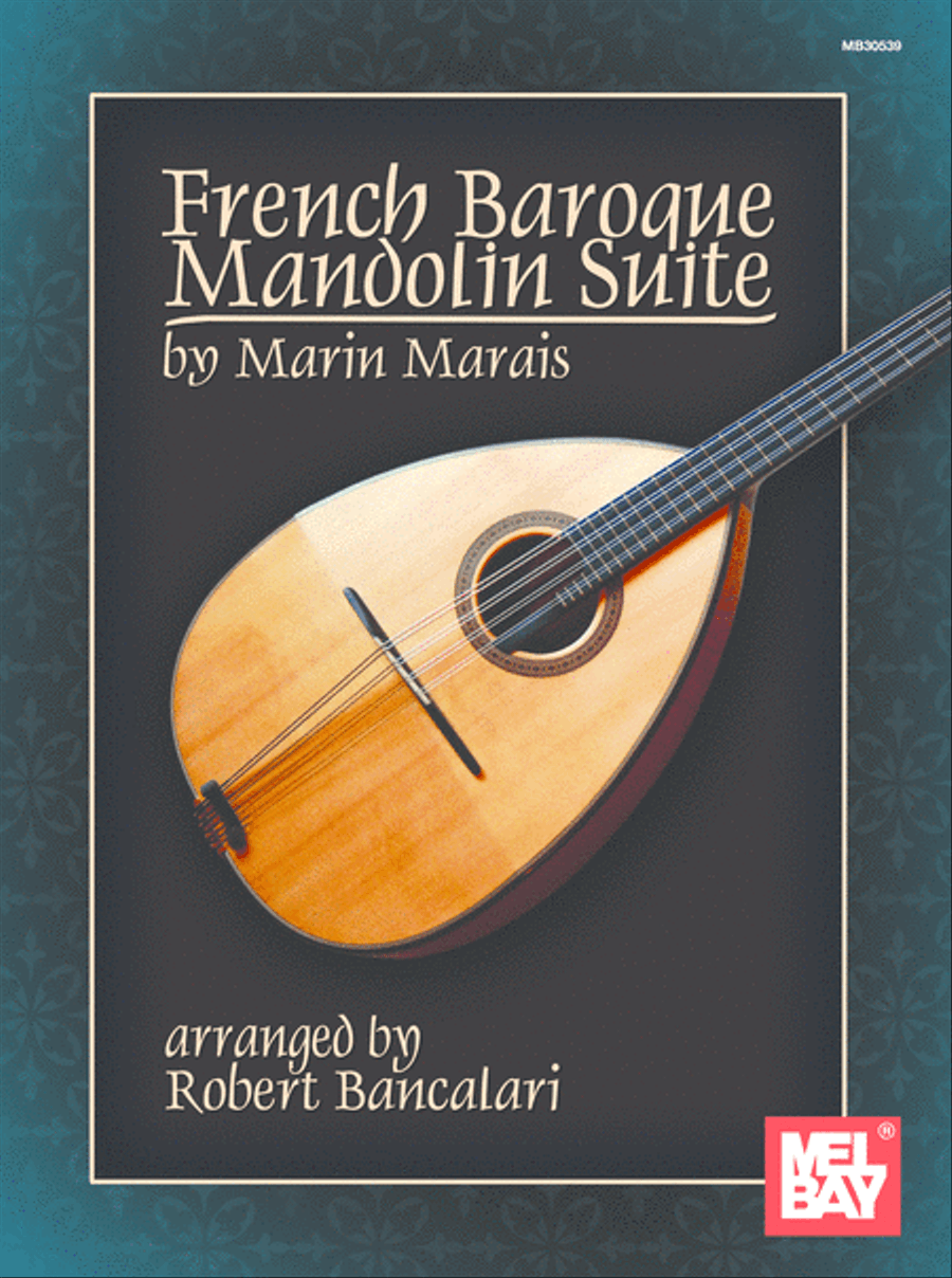 French Baroque Mandolin Suite by Marin Marais Mandolin scores gallery preview page 1