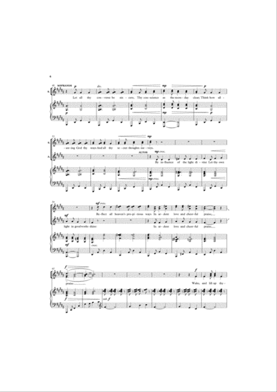 Bob Chilcott Anthems 2 4-Part scores gallery preview page 5