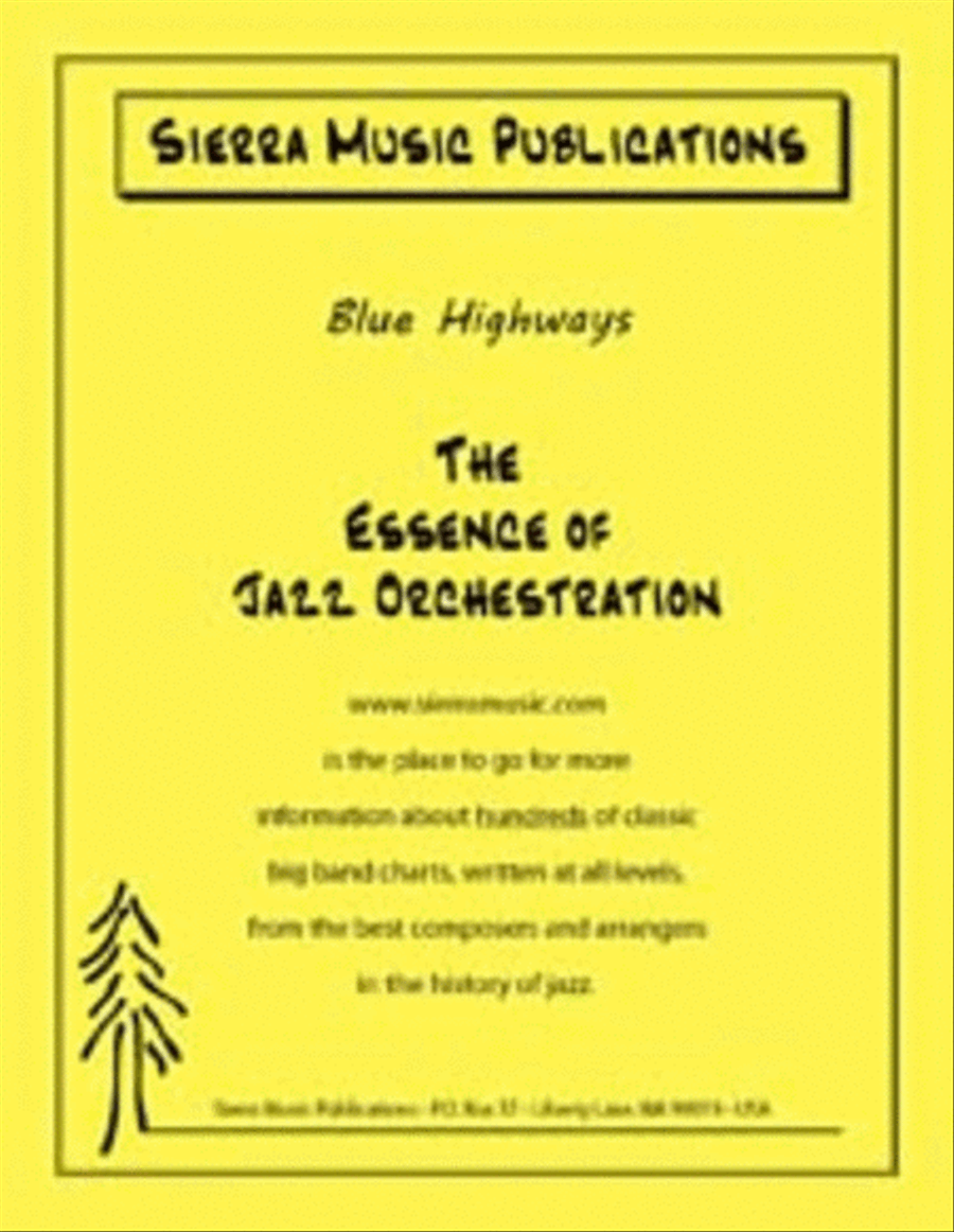 Blue Highways Blue Highways Jazz Ensemble scores gallery preview page 1