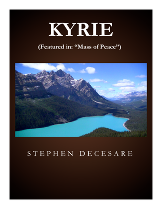 Kyrie (from "Mass of Peace")