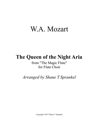 The Queen of the Night Aria for Flute Choir