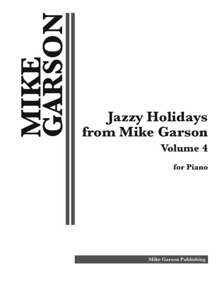 Jazzy Holidays from Mike Garson: Volume 4 image number null