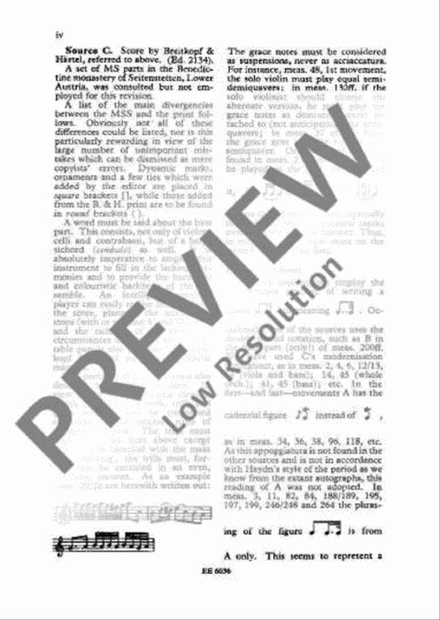 Concerto C major Concerto C major Orchestra scores gallery preview page 5