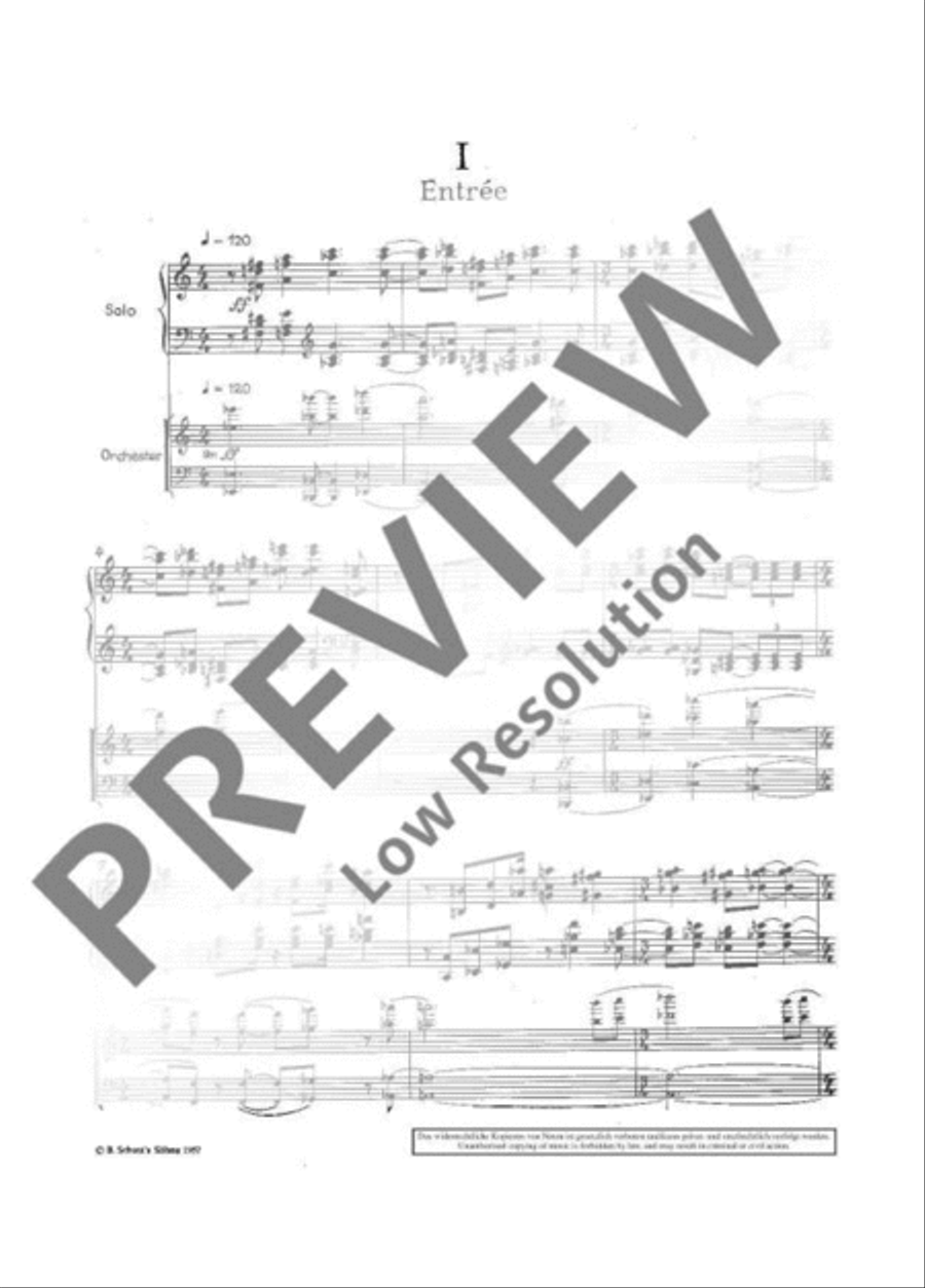 1. Konzert 1. Konzert Piano Solo scores gallery preview page 6