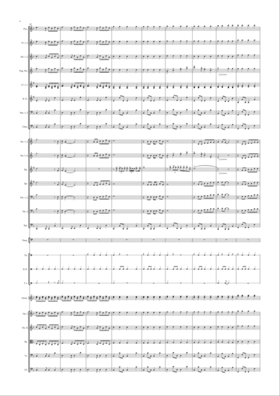 The Sound Of Silence Full Orchestra scores gallery preview page 6