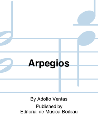 Book cover for Arpegios