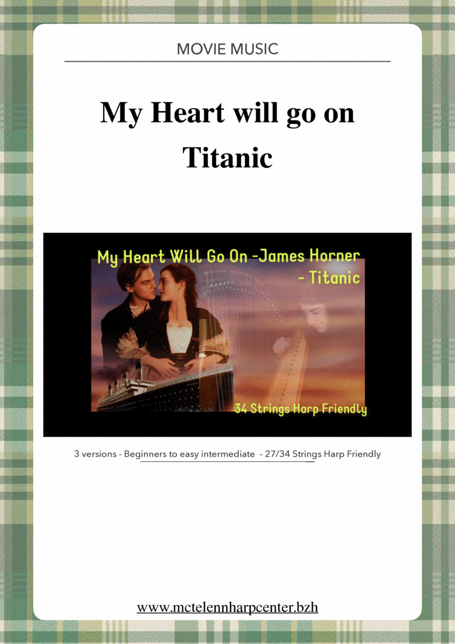 Book cover for My Heart Will Go On (Love Theme from Titanic)