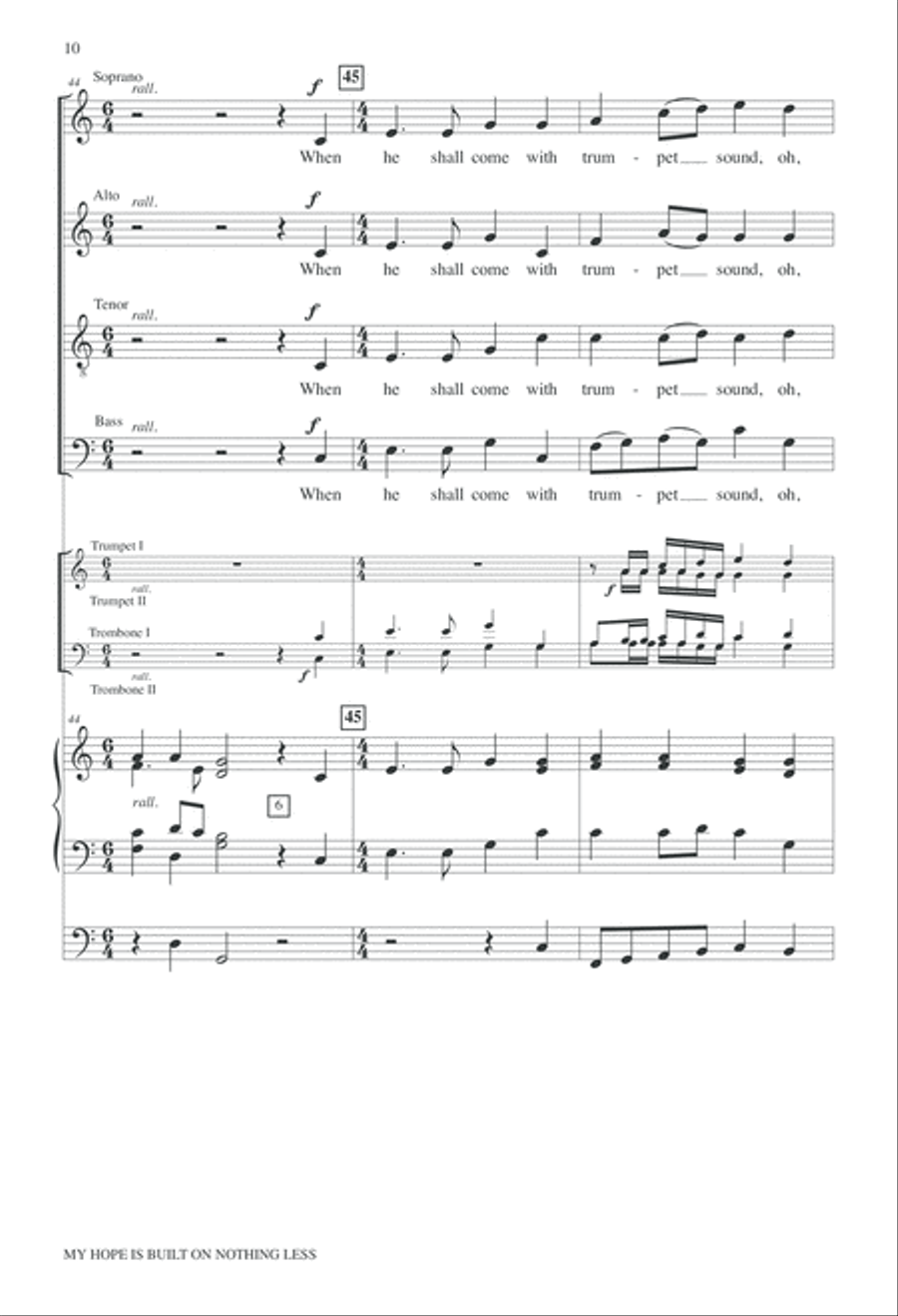 My Hope is Built on Nothing Less 4-Part scores gallery preview page 31