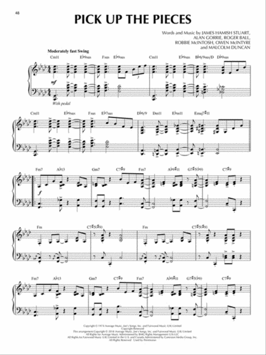 <br>Sheet music extract