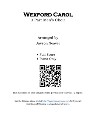 Wexford Carol (Men's Choir)