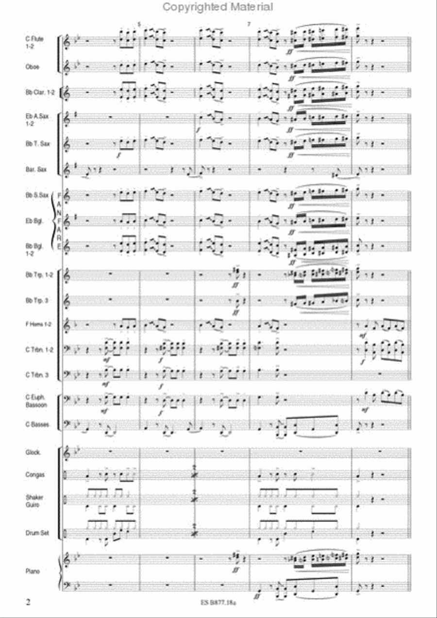 Sway Concert Band scores gallery preview page 4