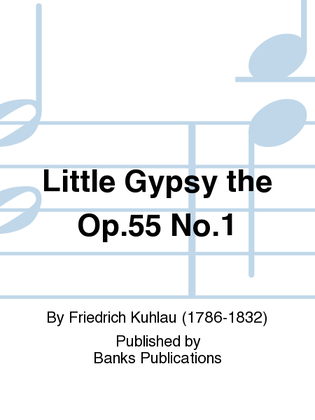 Book cover for Little Gypsy the Op.55 No.1