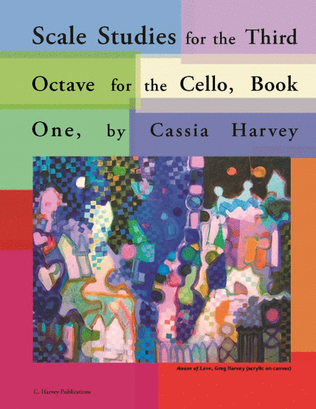 Book cover for Scale Studies for the Third Octave, for the Cello, Book One