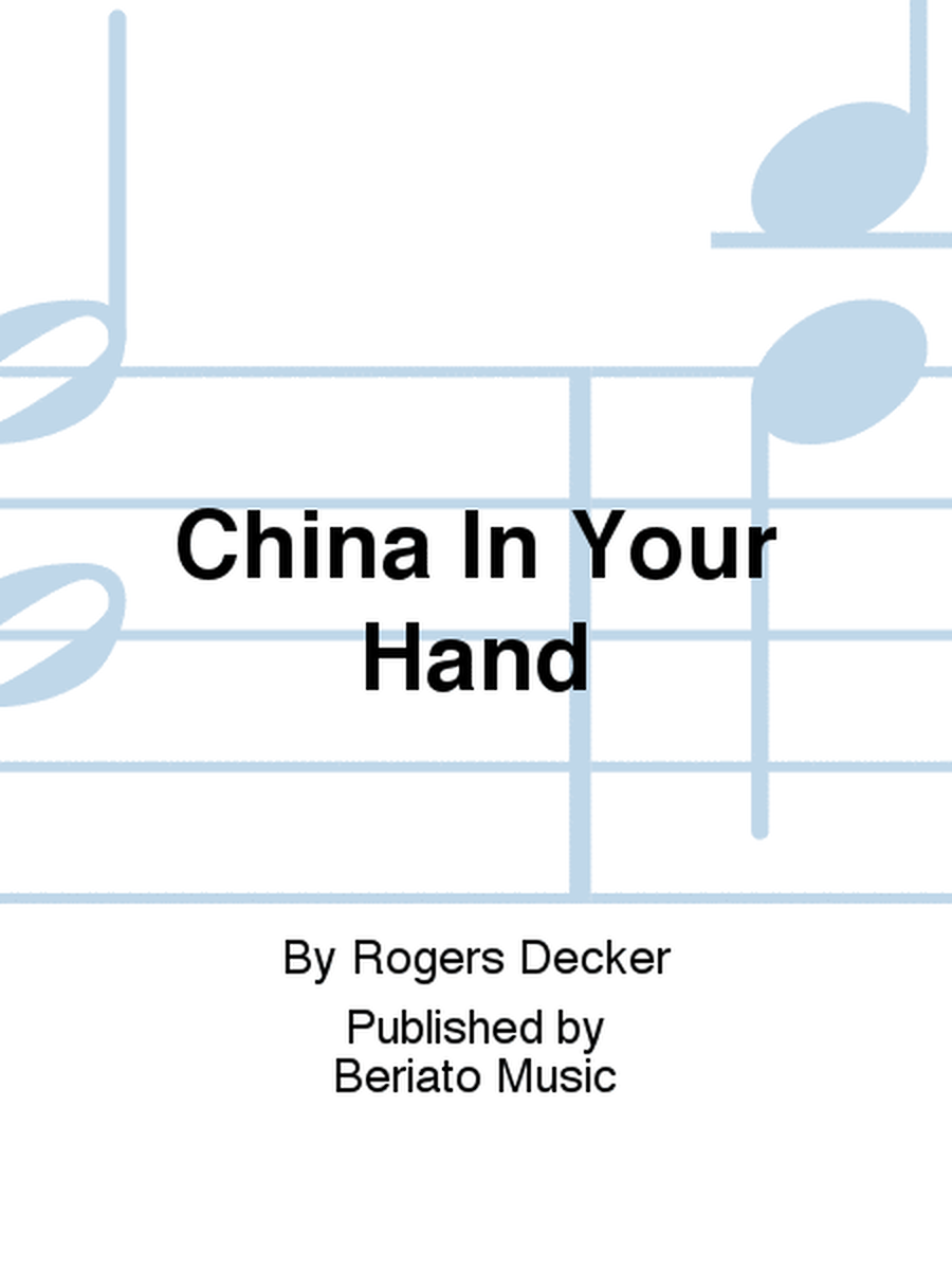 China In Your Hand