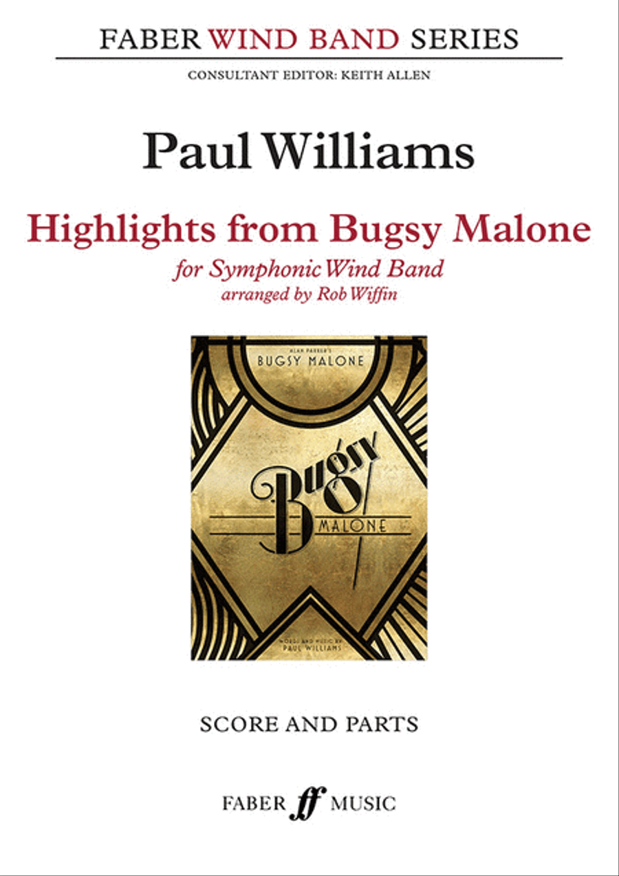Highlights from Bugsy Malone Concert Band scores gallery preview page 1