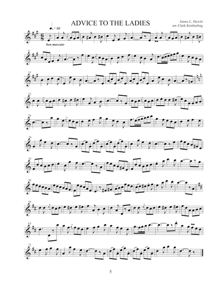 Solos for Soprano Recorder, Collection 4: American Melodies to 1865