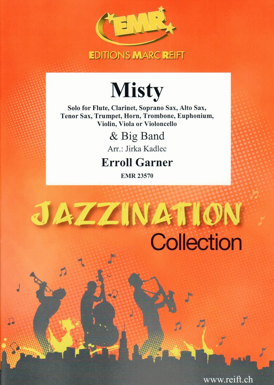 Misty Big Band scores gallery preview page 1