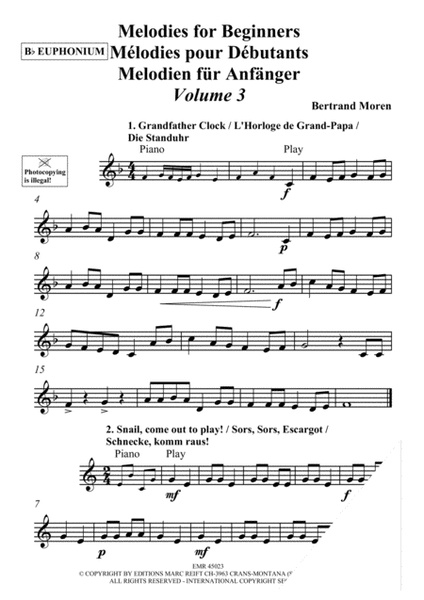 Melodies for Beginners Volume 3 image number null
