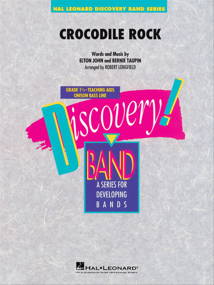 Crocodile Rock Concert Band scores gallery preview page 1