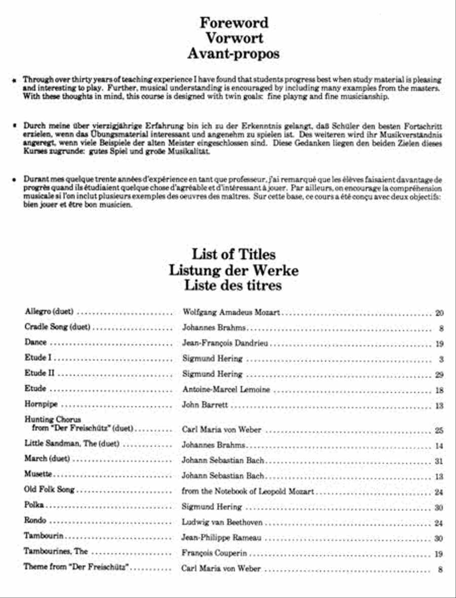 The Sigmund Hering Trumpet Course - Book 2 Trumpet scores gallery preview page 2