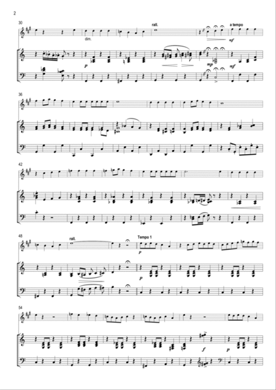 If I Were A Rich Man Alto Saxophone scores gallery preview page 2