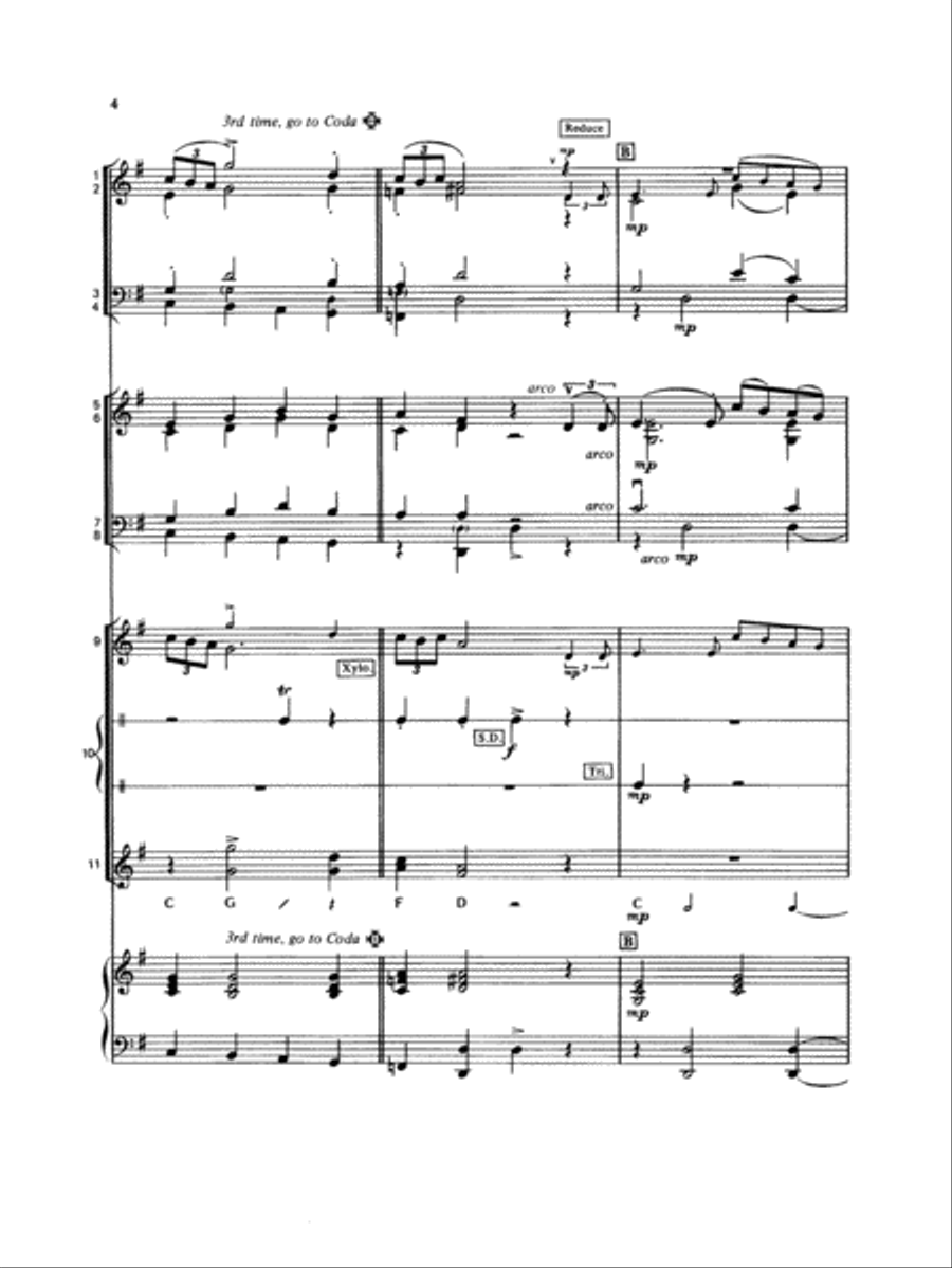 Star Wars (Main Theme) Star Wars (Main Theme) School and Community scores gallery preview page 4