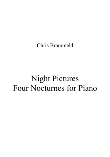 Night Pictures - Four Nocturnes for Piano image number null