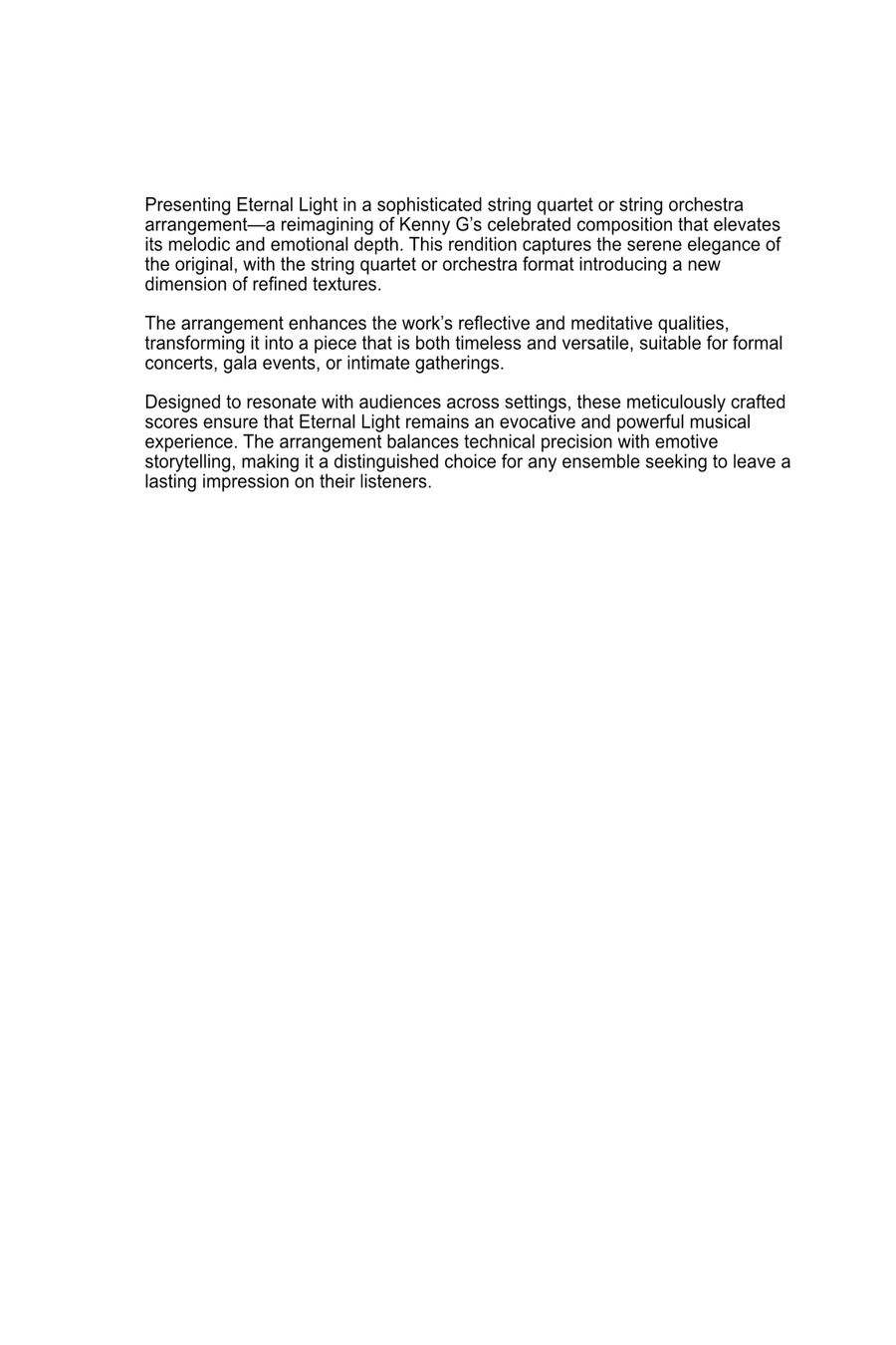 Eternal Light String Quartet scores gallery preview page 4