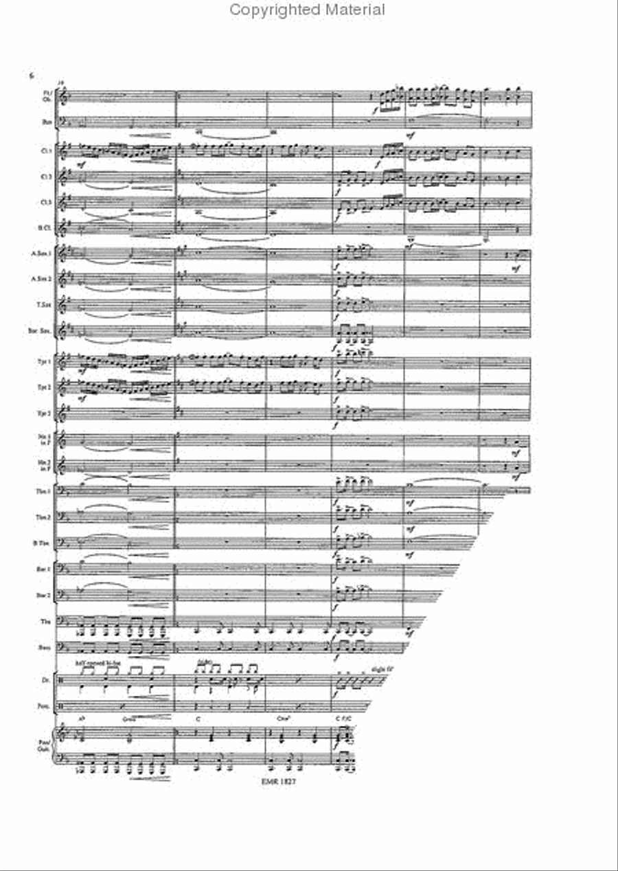 MacArthur Park Concert Band scores gallery preview page 6
