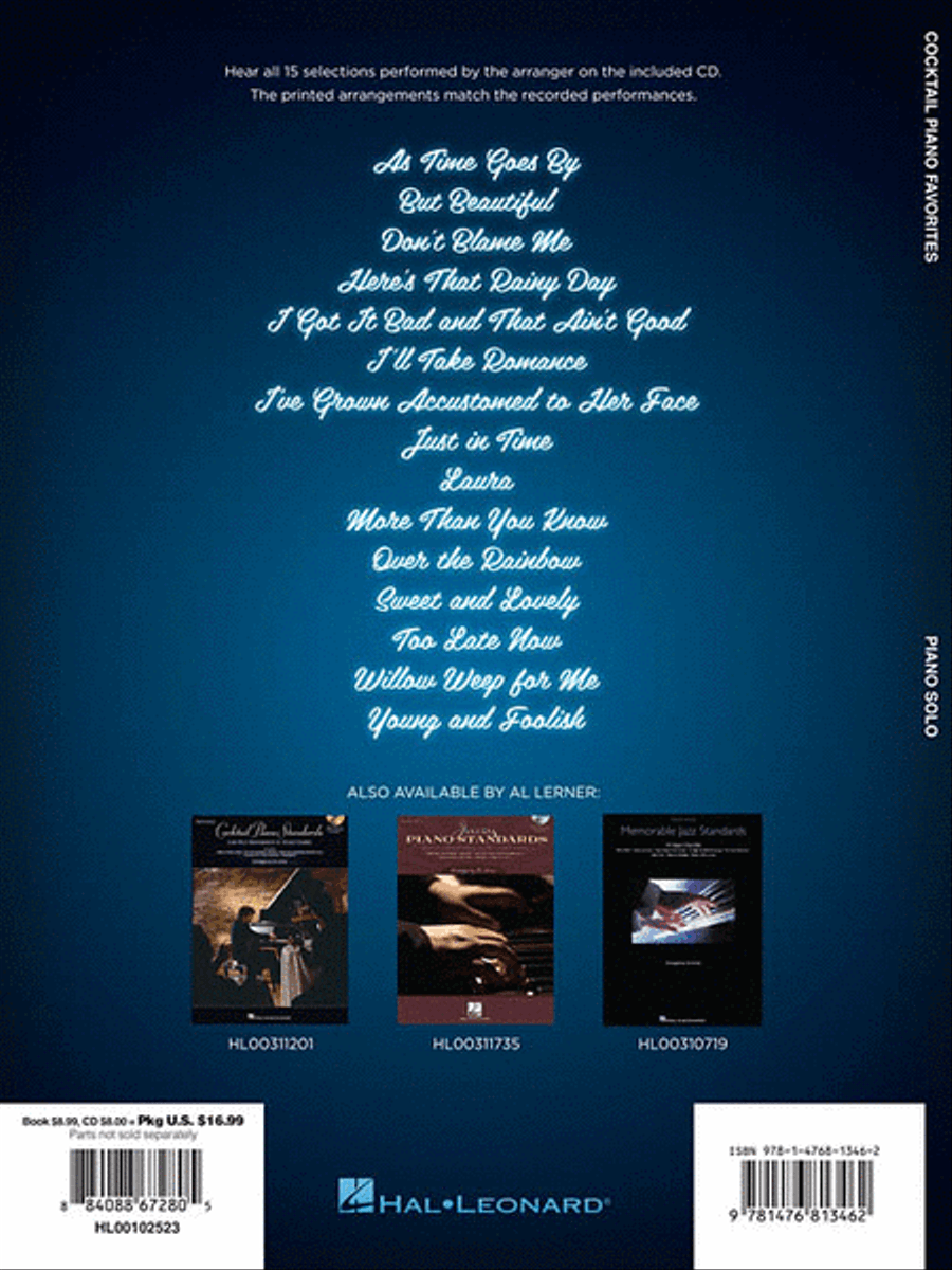 Cocktail Piano Favorites Piano Solo scores gallery preview page 3