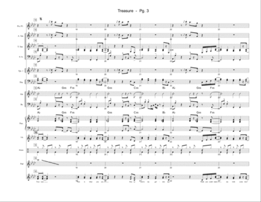 Treasure Large Ensemble scores gallery preview page 3