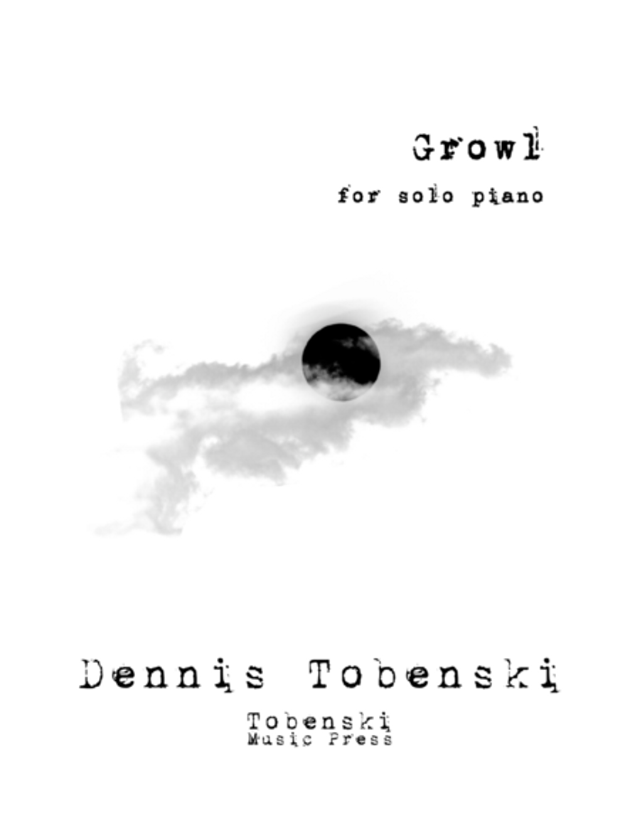 Growl Piano Solo scores gallery preview page 1