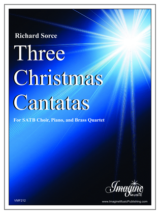 Book cover for Three Christmas Cantatas