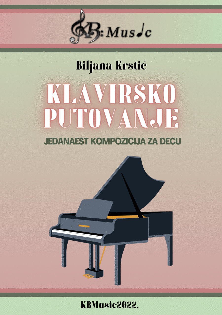 KLAVIRSKO PUTOVANJE (Piano Journey) Piano Method scores gallery preview page 1