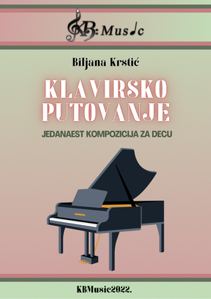Book cover for KLAVIRSKO PUTOVANJE (Piano Journey)