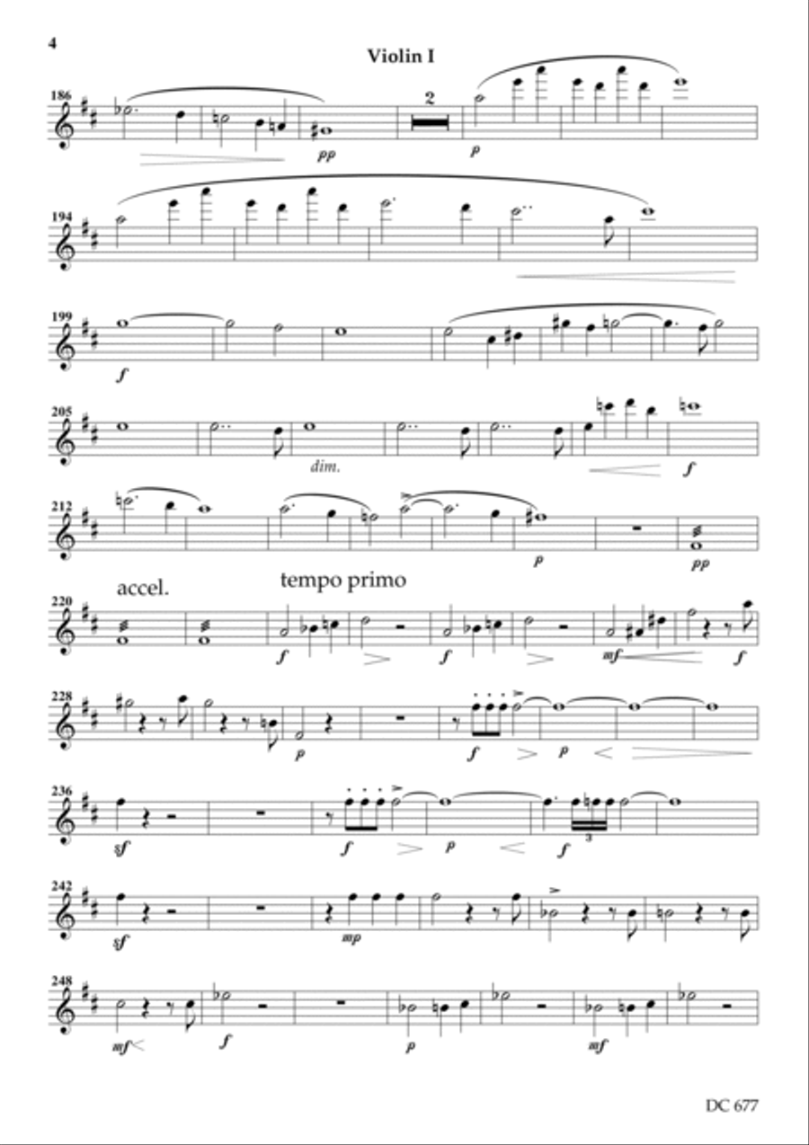 String Quartet No 0 - PARTS String Quartet scores gallery preview page 4
