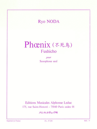 Phoenix For Solo Saxophone