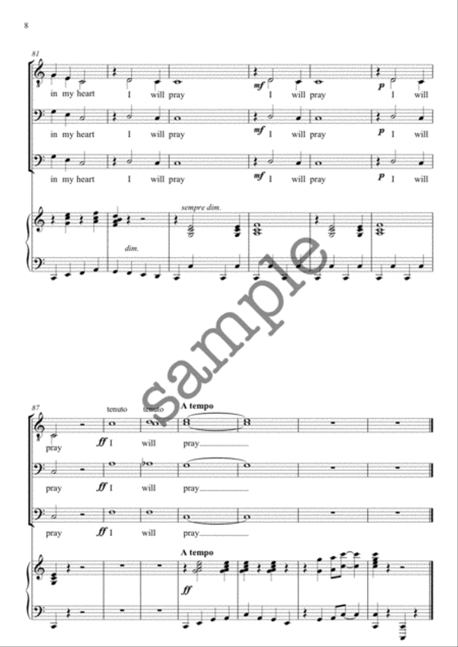 Every Time I Feel the Spirit TTBB scores gallery preview page 8