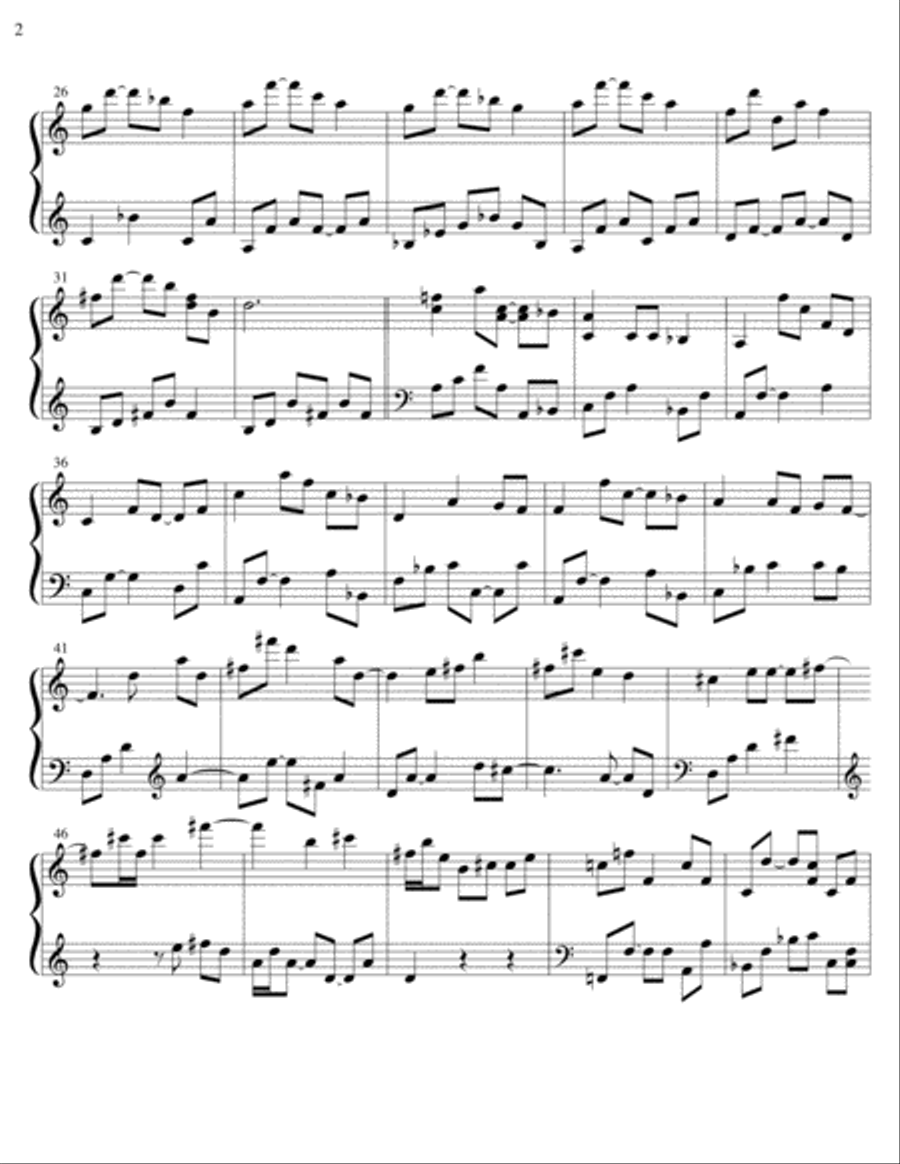 Ojo del Huracán / Eye of the Hurricane Piano Method scores gallery preview page 2