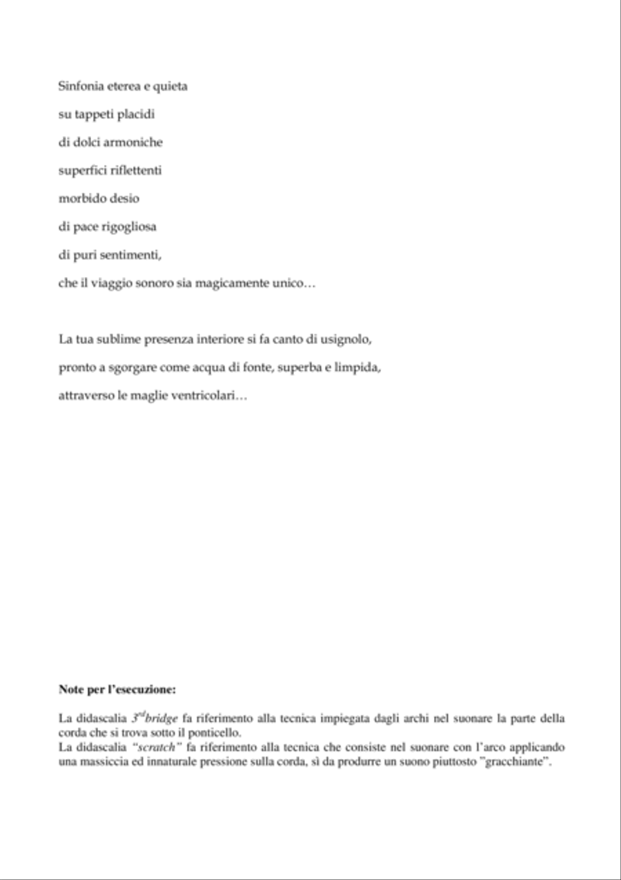 Sinfonia eterea e quieta... Chamber Orchestra scores gallery preview page 3