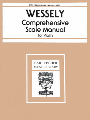 Book cover for Comprehensive Scale Manual