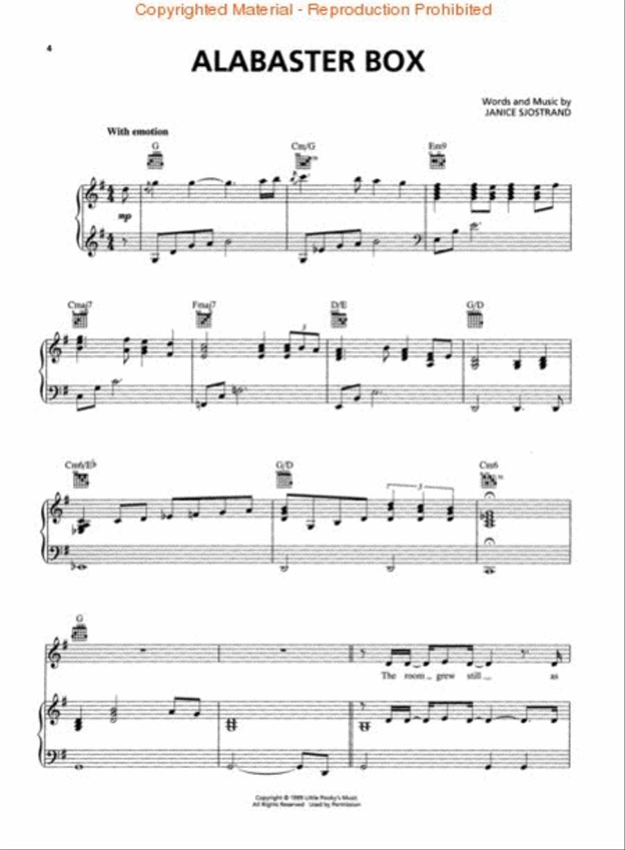 The Best of Cece Winans Piano, Vocal, Guitar scores gallery preview page 2